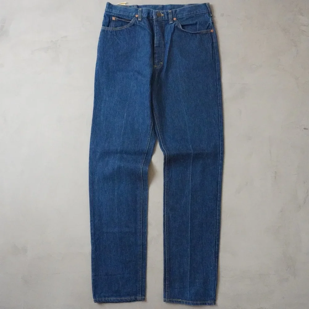 Vintage Lee Riders Jeans 36x36 Mens 90s Blue Regular Tapered Fit USA Made Denim
